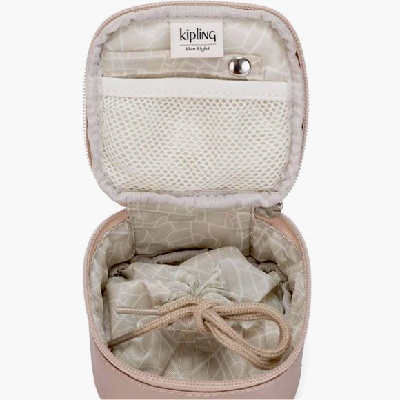 Kipling Joyful Jewelry Case - Metallic Rose Gold - Picture 4 of 7